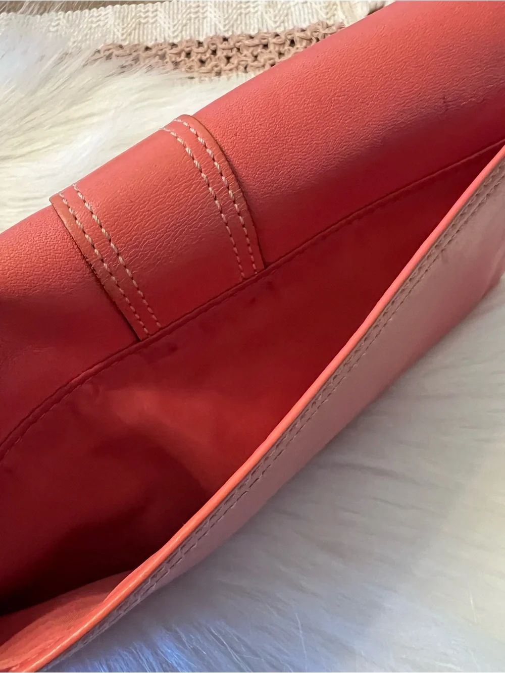 Coach Y2K Pink Soho Buckle Wallet